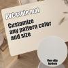 GYYFQH 2 mm Round PVC Leather-Look Tablecloth, Wipeable, 140 cm/55 in view 4