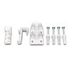 ZEYUAN Blackout Roller Blind with Clamps, Gray, 160 x 230 cm view 3