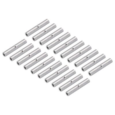 Sourcing Map 300-Piece Non-Insulated Butt Connectors, 26–22 AWG, BN0.5