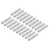 Sourcing Map 300-Piece Non-Insulated Butt Connectors, 26–22 AWG, BN0.5 view 1