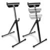 Herrselsam 2-Pack Adjustable Roller Stands, 68–108 cm, Folding, Anti-Slip Feet, 180 kg view 1