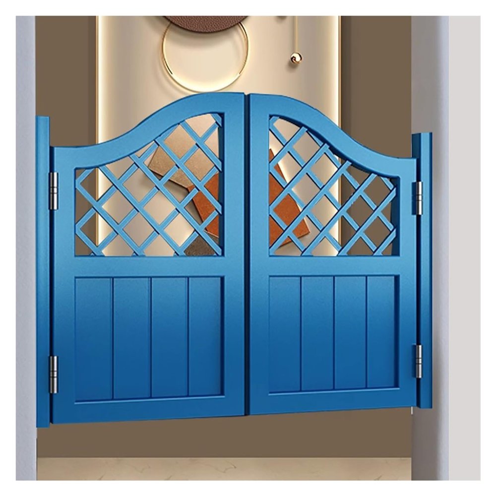 Solid Wood Saloon Swing Door, Double Half-Height Door Set for Kitchen, Hallway or Office