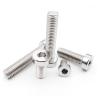 M3–M12 DIN 7984 304 A2 Stainless Steel Hex Socket Screws with Thin Flat Head view 1
