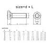 M3–M12 DIN 7984 304 A2 Stainless Steel Hex Socket Screws with Thin Flat Head view 2