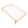 Cabilock Pasta Drying Rack for Spaghetti and Fruit, Food-Grade Wood, Easy to Use view 1