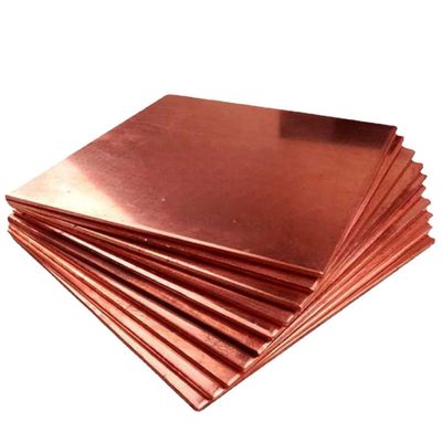 T2 Pure Red Copper Plate, 1 mm x 150 mm x 150 mm