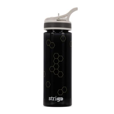 Strigo Water Bottle, Honeycomb Collection, Black