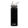 Strigo Water Bottle, Honeycomb Collection, Black view 2