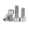 20 Sets M5 × 8 mm Metric 304 Stainless Steel Hex Socket Cap Head Hollow Bolts with Nuts view 3