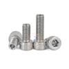 20 Sets M5 × 8 mm Metric 304 Stainless Steel Hex Socket Cap Head Hollow Bolts with Nuts view 4