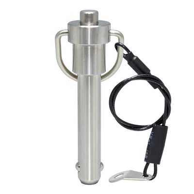 Stainless Steel Quick-Release Ball Lock Pin, M20 × 135 mm
