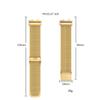 GIOPUEY Braided Stainless Steel Band Compatible with Huawei Band 8/Huawei Band 9, Wear-Resistant, Stylish Replacement Band - Black view 4