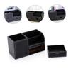 Multifunctional Desktop Pen Holder with Multiple Compartments, Black view 4