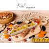 Kevenal Olive Boat Tray, 33 cm, White Olive Dish, Long Narrow Serving Bowl for Charcuterie, Cheese and Appetizers view 3