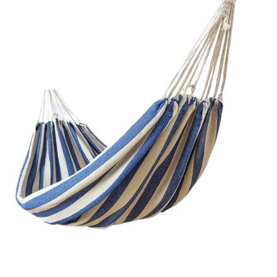 Camping Hammock, Portable Parachute Hammock for Indoor and Outdoor Use, Hiking, Camping, Backpacking, Travel, and Backyard (Color: Blue, Size: