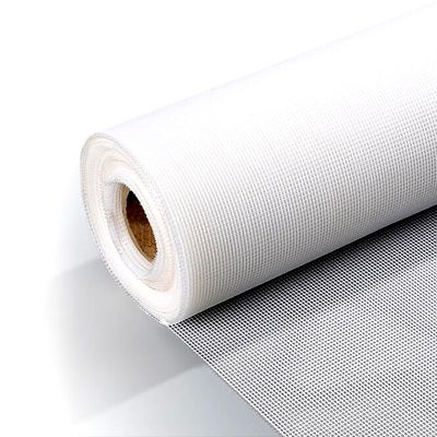 MEEYI Fiberglass Insect Screen Mesh, 1 x 17 m, White