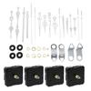 DOITOOL Silent Quartz Clock Movements with 16 Hands, Set of 4, White view 1