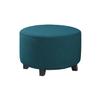 XGANGM Jacquard Stretch Cover for Round Ottomans and Stools, 45/50/60/80 cm view 1