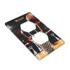 Basketball Light Switch Wall Plate, Printed view 3