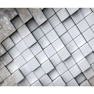 murando Self-Adhesive Geometric Optical Illusion Photo Wallpaper, 490 x 350 cm, Modern