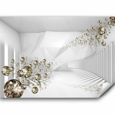 murando - Self-Adhesive Photo Wallpaper, Abstract, 490 x 350 cm, Bedroom