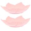 Zerodeko 2-Pack Silicone Lotus-Shaped Soap Dishes view 1