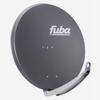 Fuba 4-Receiver Satellite System | DAA 850 A 85 cm Anthracite Aluminum Dish + DEK 417 Quad LNB (DVB-S2, HDTV, UHD 4K/8K, 3D) with LTE Interference Filter view 2