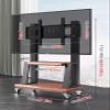 JYHHCYS Rolling TV Stand for 32–75-Inch TVs, Height-Adjustable, Style 2 view 2