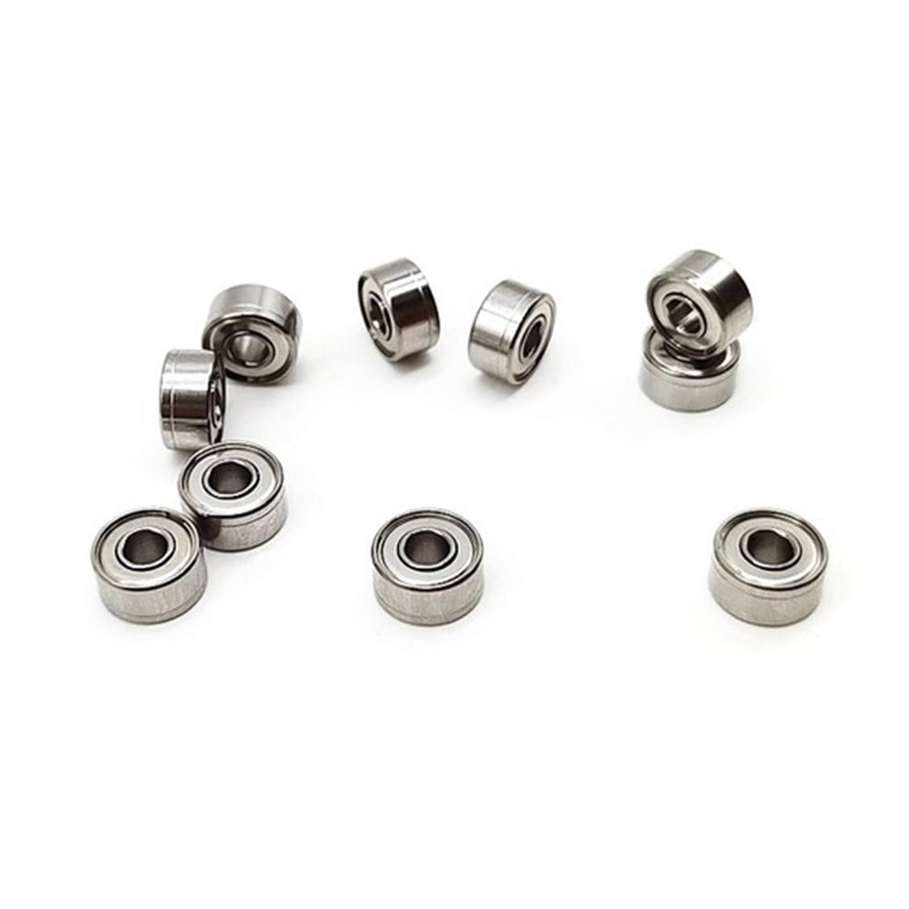 SSIMOO 2-Piece S693ZZ 3 x 8 x 4 mm ABEC 7 Hybrid Ceramic Stainless Steel Bearings