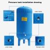 RED AS FIRE PE Expansion Tank for Water Supply, Vertical Bladder Pressure Tank view 2