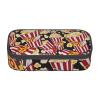OHWODA Wolf-Print Large-Capacity Pencil Case, Popcorn Print, One Size view 1
