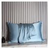 100% Silk Pillowcase, Genuine Silk, Hair and Skin Protection, Custom Sizes, Wine Red, 50 x 80 cm, 2-Pack view 2
