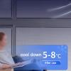 Zlovne UV Protection Reflective Window Film, 100% Privacy Shade, Removable, 70 x 110 cm view 3
