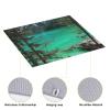 Lake Mountain Scenery Printed Kitchen Drying Mat view 4