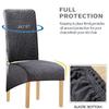 RTSFKFS XL Stretch Chair Covers Set of 6, Universal Removable Washable Chair Slipcovers for Dining Room, Hotel, Banquet & Parties (#3) view 2