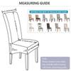 RTSFKFS XL Stretch Chair Covers Set of 6, Universal Removable Washable Chair Slipcovers for Dining Room, Hotel, Banquet & Parties (#3) view 3