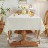 Mateju Waterproof Beige Rectangular Tablecloth, Washable, 140 x 260 cm view 3