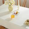 Mateju Waterproof Beige Rectangular Tablecloth, Washable, 140 x 260 cm view 4