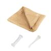Breathable Rectangular Sun Shade Sail 5 x 6 m, UV Protection, Cream view 1
