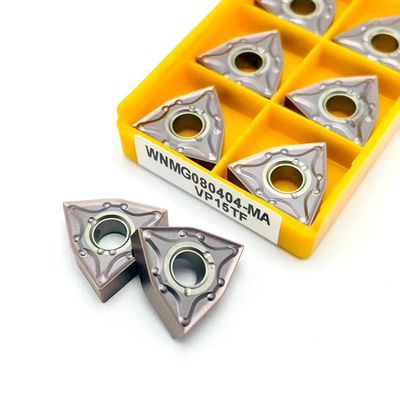UANGLI 10-Piece WNMG Carbide Inserts for External Metal Turning