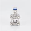 Three-Piece Stainless Steel Ball Valve, 3-Way Diverter, 1/2"–2" DN15–DN50 view 3