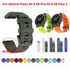 EPANO 26/20/22 mm Silicone Sport Band for Garmin Fenix 6X/6/6S Pro, 7X/7, 5X/5/5S, 3/3HR Smartwatches, Quick-Release, Agate view 2