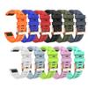 HKIDKK 20mm Smartwatch Band for Garmin Fenix 6S Pro, 6S, 5S Plus, Quick-Release Silicone Strap, Rose Gold Buckle, Agate view 3