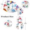 HOHODIY Dinosaur Adjustable Women's Cap with Buttons, Bow, Hair Tie and Sweatband, Multicolor 17, M/L view 2