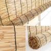 Light-Filtering Bamboo Reed Roller Blind, Custom Widths view 3