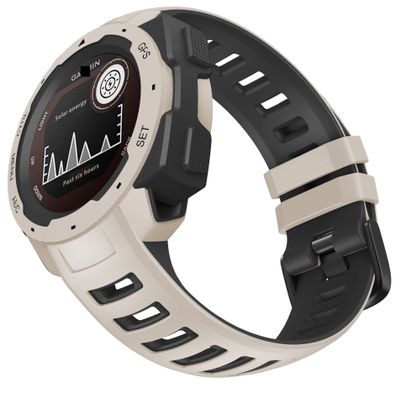 DFAMIN Sport Silicone Band for Garmin Instinct, 22 mm Replacement Watch Band, Esports/Tide/Solar, Agate
