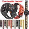 DFAMIN Sport Silicone Band for Garmin Instinct, 22 mm Replacement Watch Band, Esports/Tide/Solar, Agate view 2
