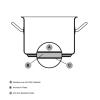 SKK Small Commercial Soup Pot, 20 cm view 4