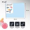 M-Office Large Cardstock, 50 x 65 cm, Pastel Yellow, 180 gsm, 25 Sheets view 2