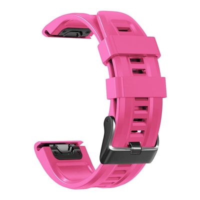 SCHIK 26 22 mm Smartwatch Band for Garmin Fenix 7/7X, 6X/5X/6/5 Plus/945, Silicone Quick-Release Watch Strap, Agate
